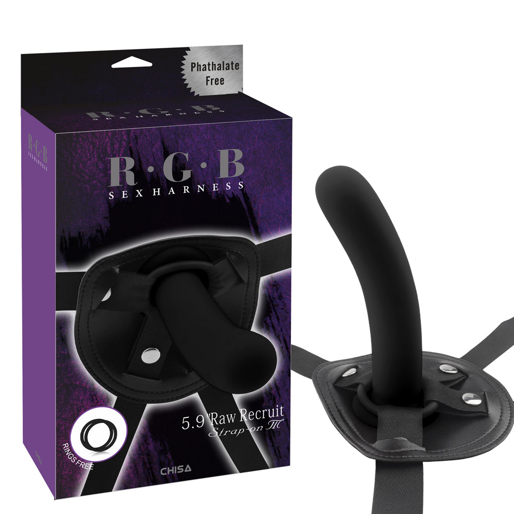 Arnés RGB con dildo mini