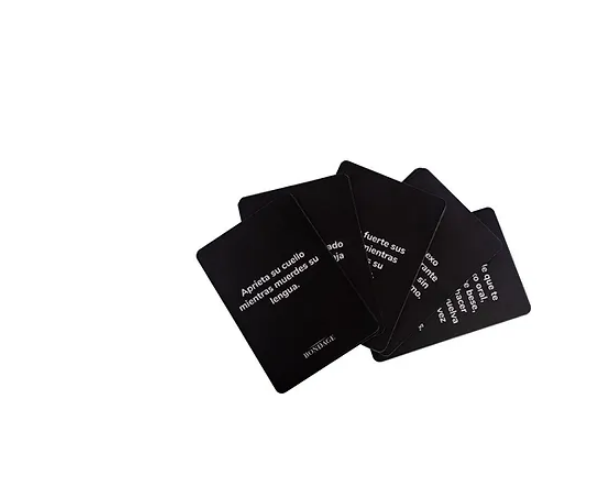 JUEGO CARTAS Y DADOS BONDAGE