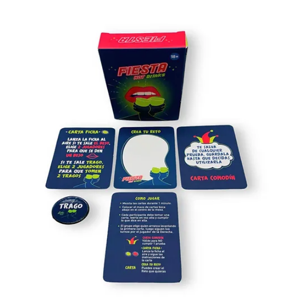CARTAS FIESTA HOT DRINKS