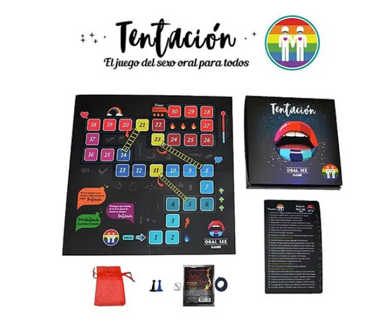 JUEGO DE MESA TENTACIÓN-VERSIÓN SEXO ORAL GAY