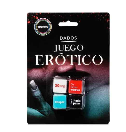 JUEGO DADOS ERÓTICOS WANNA