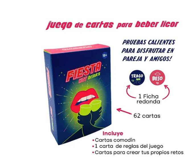 CARTAS FIESTA HOT DRINKS