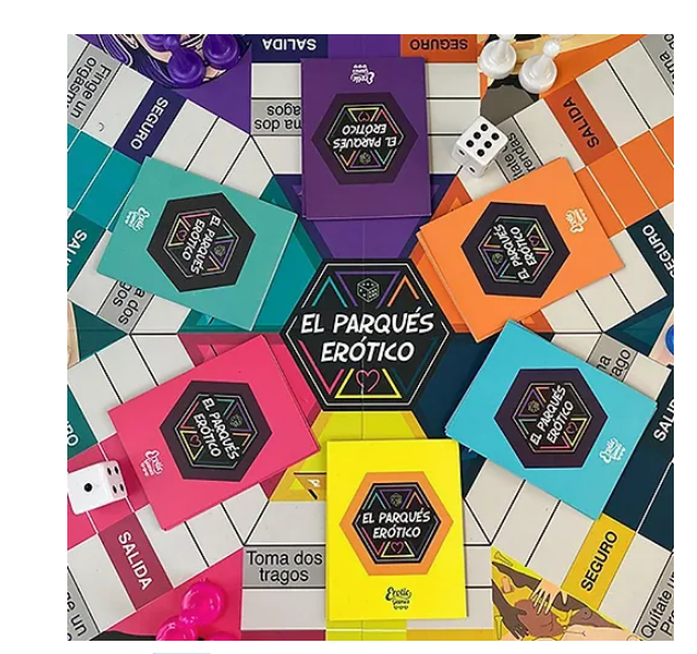 JUEGO DE MESA PARQUÉS ERÓTICO