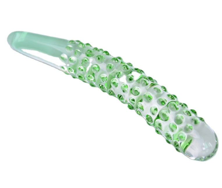 DILDO DE VIDRIO PEPINO