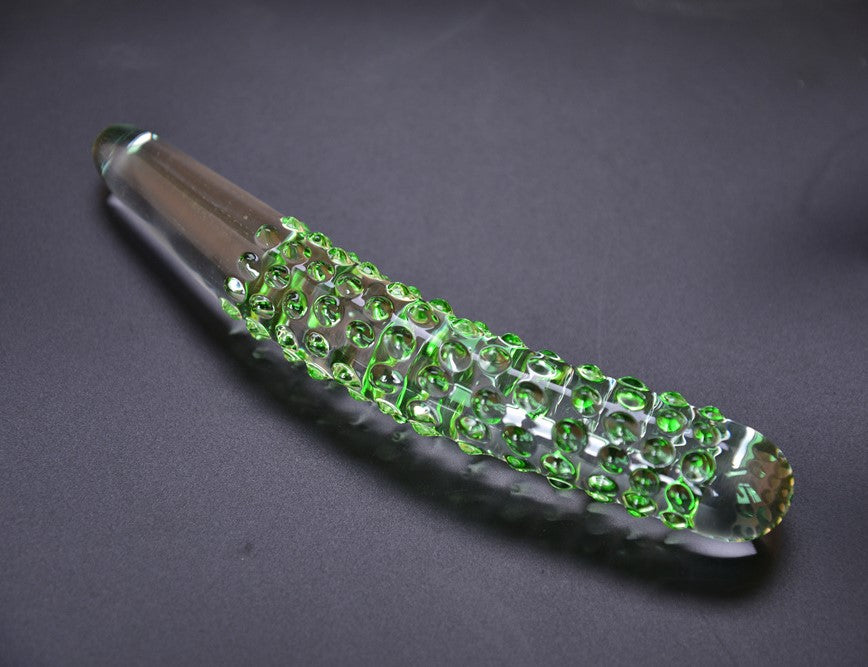 DILDO DE VIDRIO PEPINO