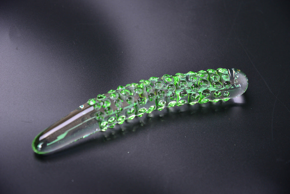DILDO DE VIDRIO PEPINO