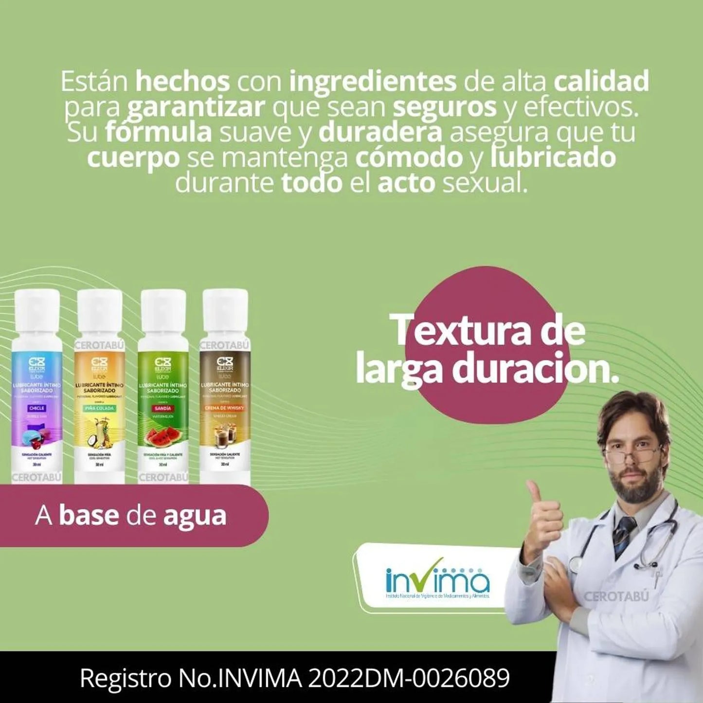 LUBRICANTE SABORIZADO SANDIA EX