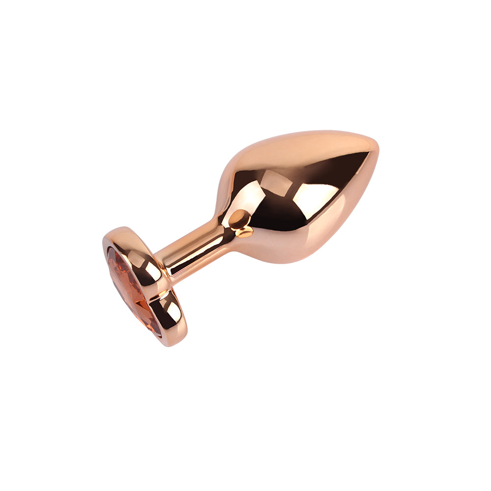 PLUG ROSE GOLD HEART M