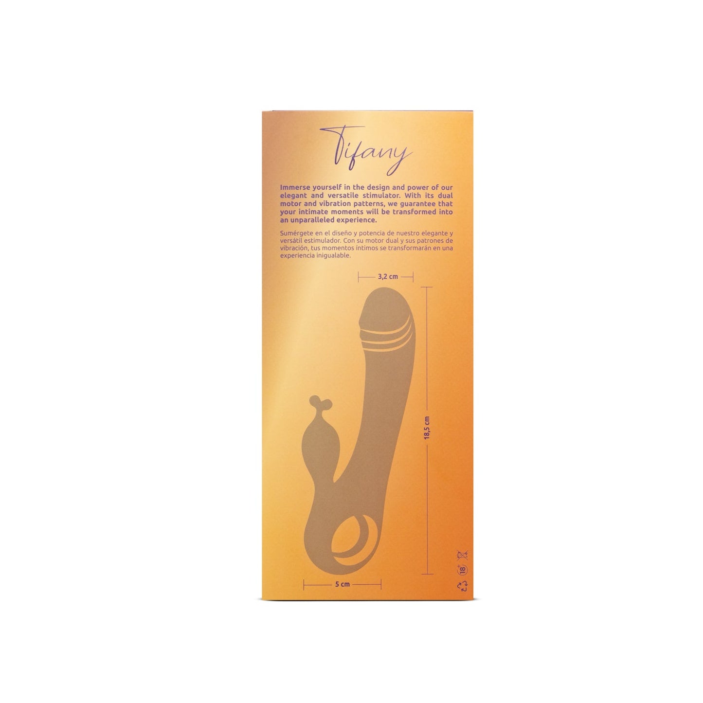 VIBRADOR DOBLE TIFANY