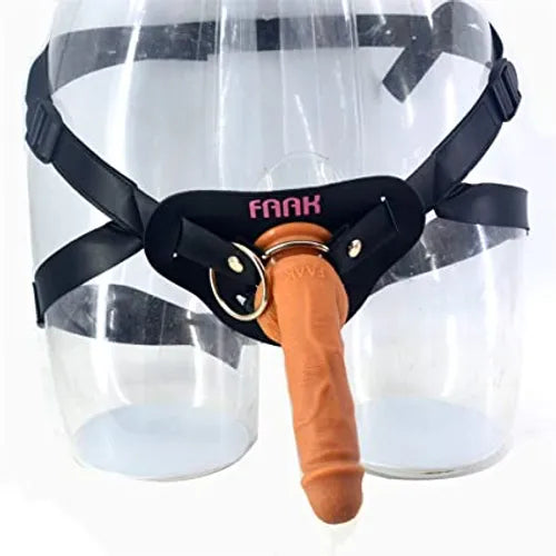 ARNÉS CON DILDO FAAK 19 cm