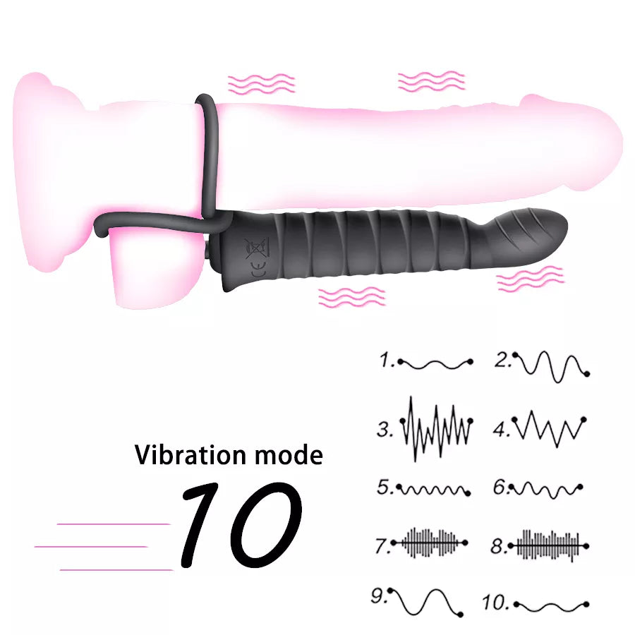 Anillo Vibrador doble Penetración