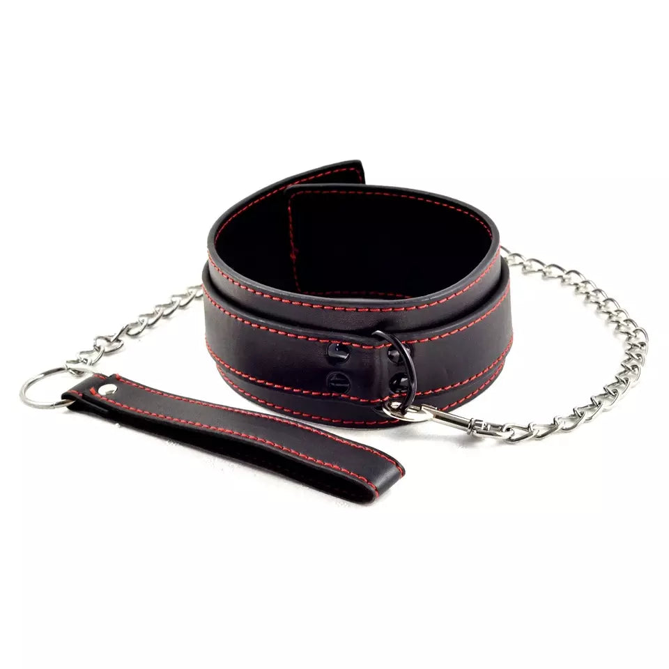 COLLAR Y CORREA BDSM LOVETOY