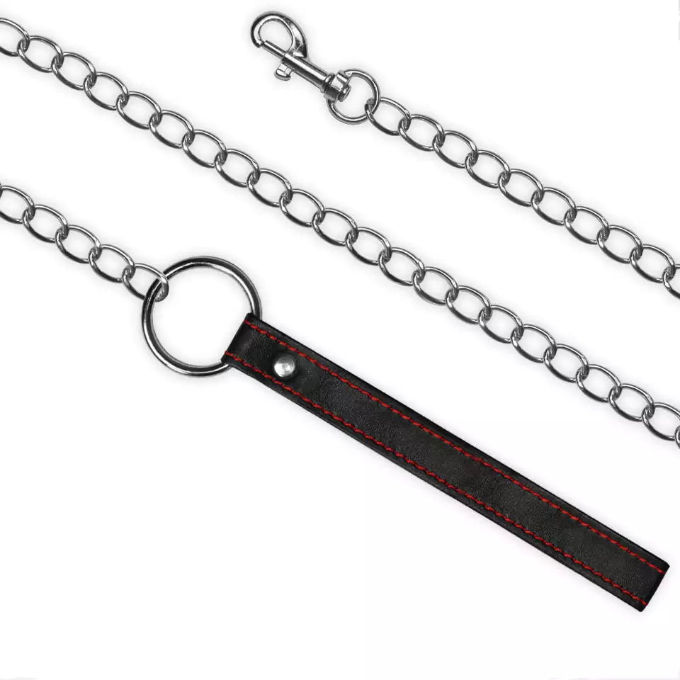 COLLAR Y CORREA BDSM LOVETOY