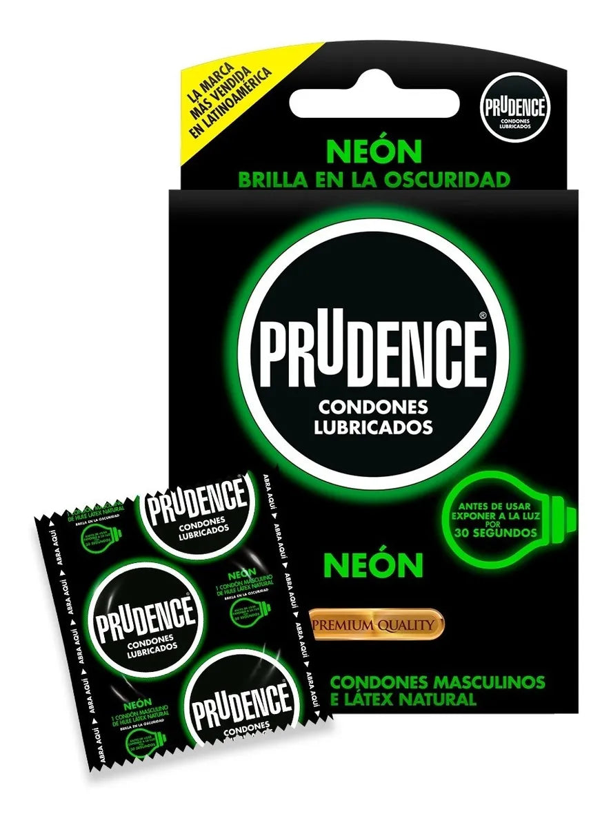 CONDONES PRUDENCE NEÓN
