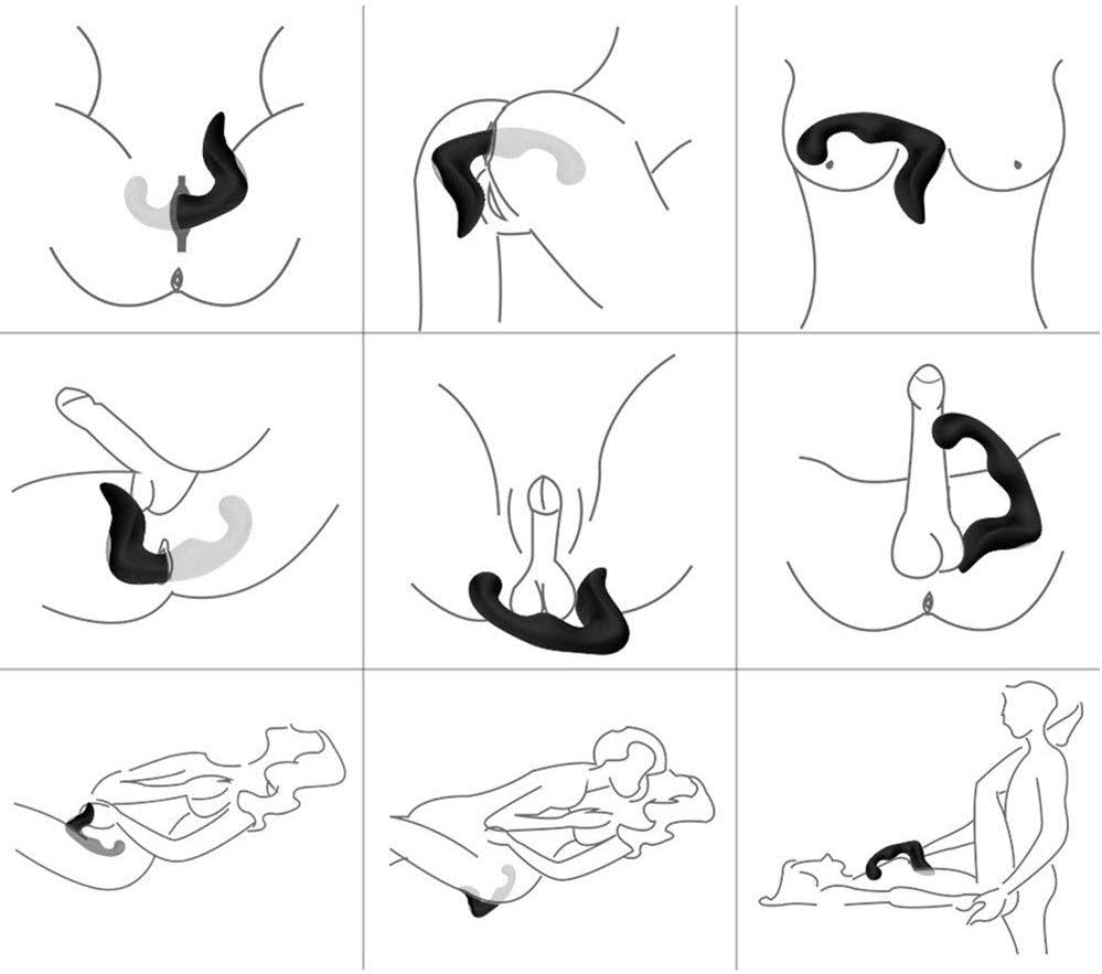 MASAJEADOR DE PRÓSTATA/VULVA (recargable)