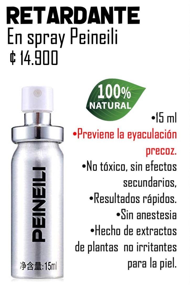 PEINELI RETARDANTE MASCULINO  uymiamor