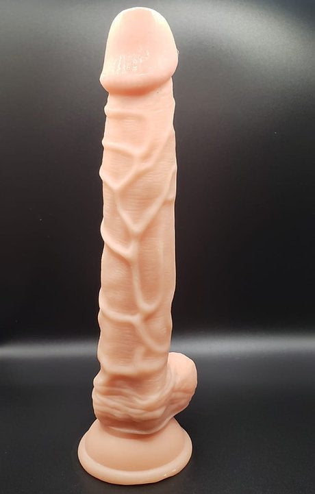 DILDO SEMI REALISTA 24 CMS