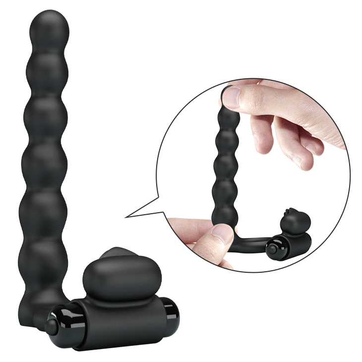 ANILLO VIBRADOR DOBLE PENETRACIÓN HERCULES