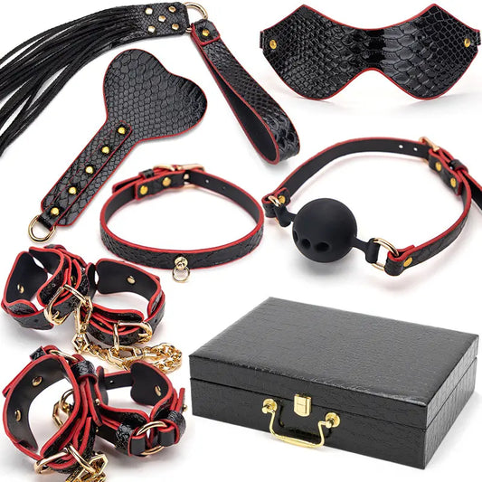 KIT BDSM HEDONISMO NEGRO