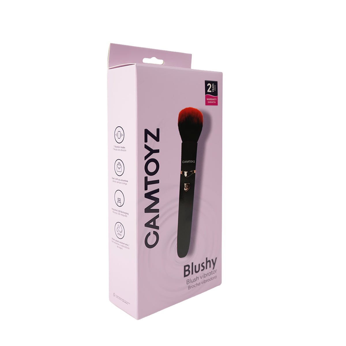 VIBRADOR BROCHA BLUSHY MAJESTIC