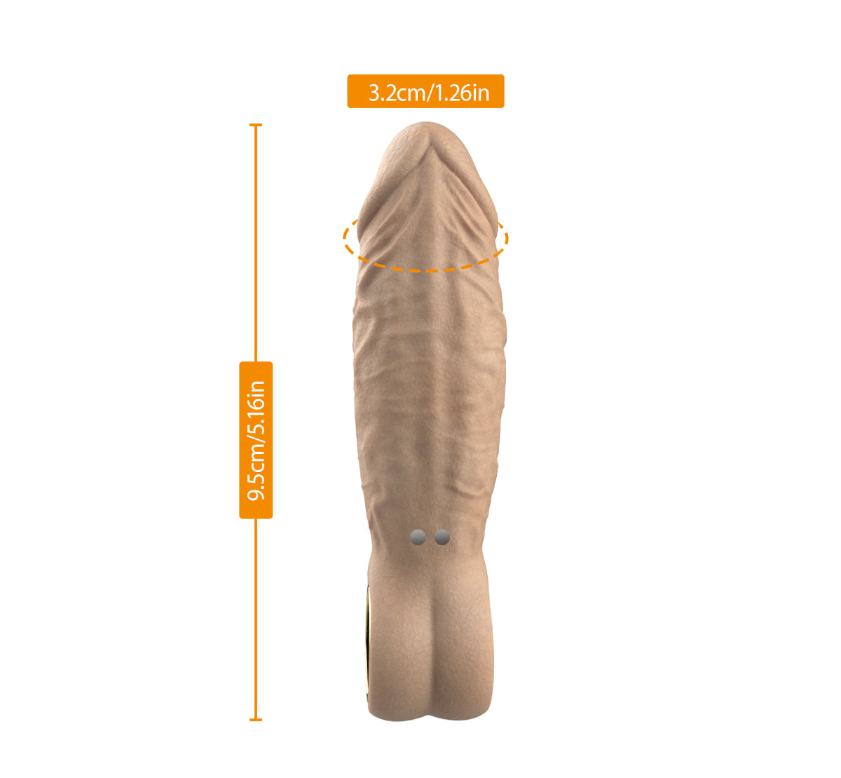 DILDO VIBRADOR REALISTA COMPACTO