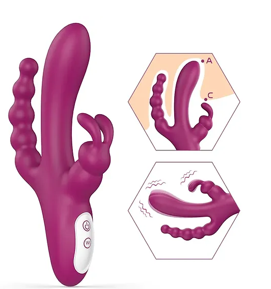 Vibrador Triple Placer