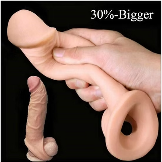 EXTENSIÓN DE PENE (con aro de sostén desde los testículos)