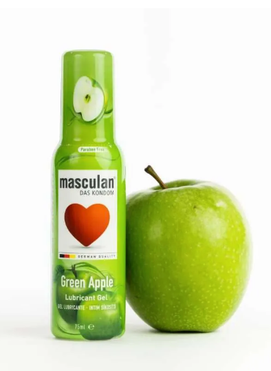 LUBRICANTE MASCULAN GREEN APPLE