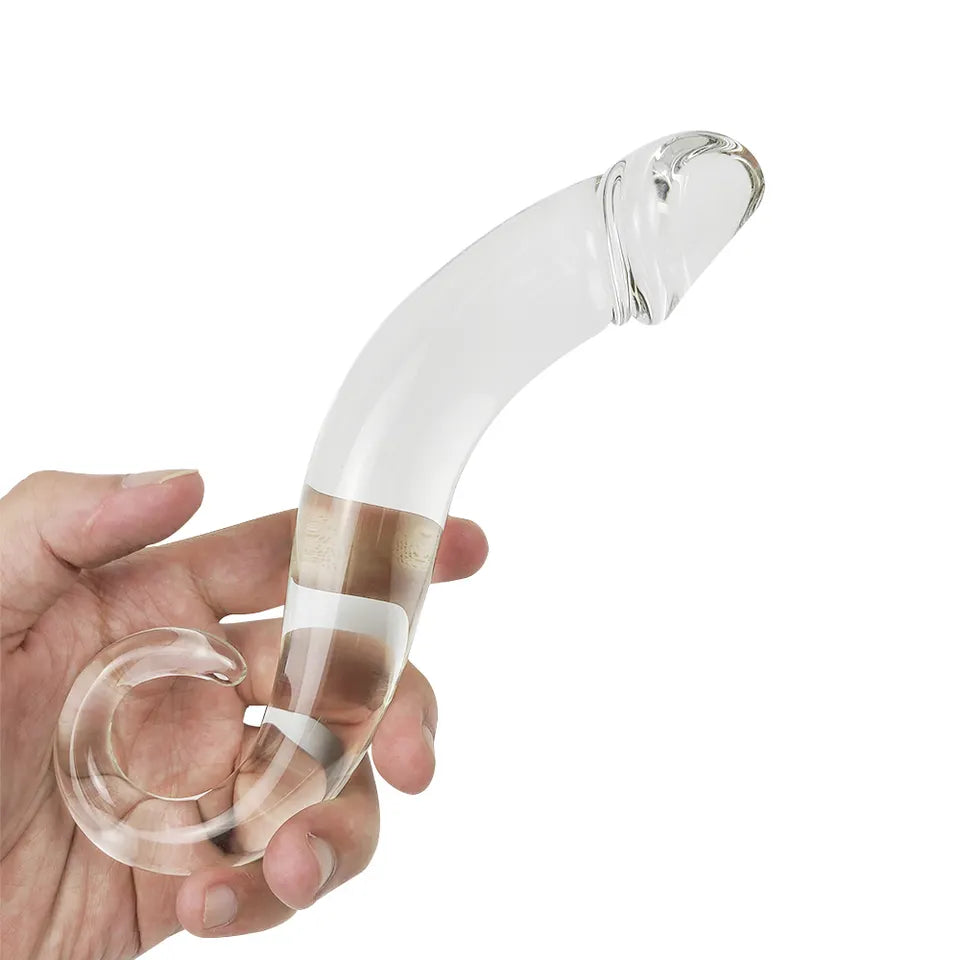 DILDO DE VIDRIO GENIO