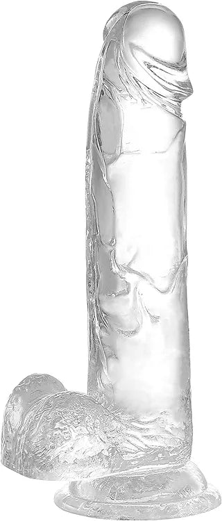 DILDO TRANSPARENTE DE 7,6 PLUGADAS VINTAGE BOX