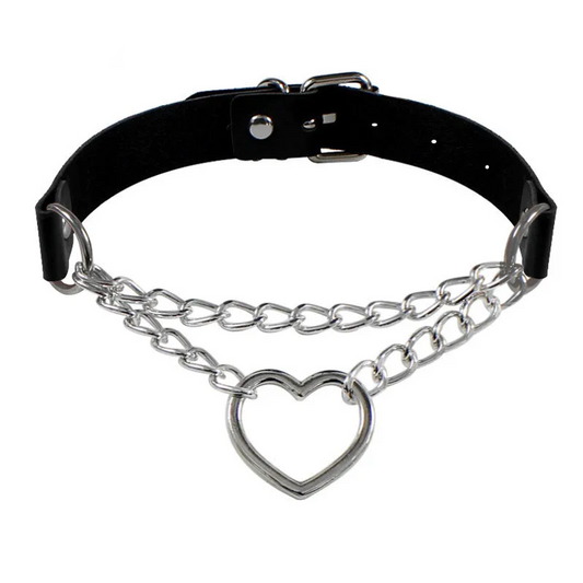 GARGANTILLA BDSM CORAZÓN