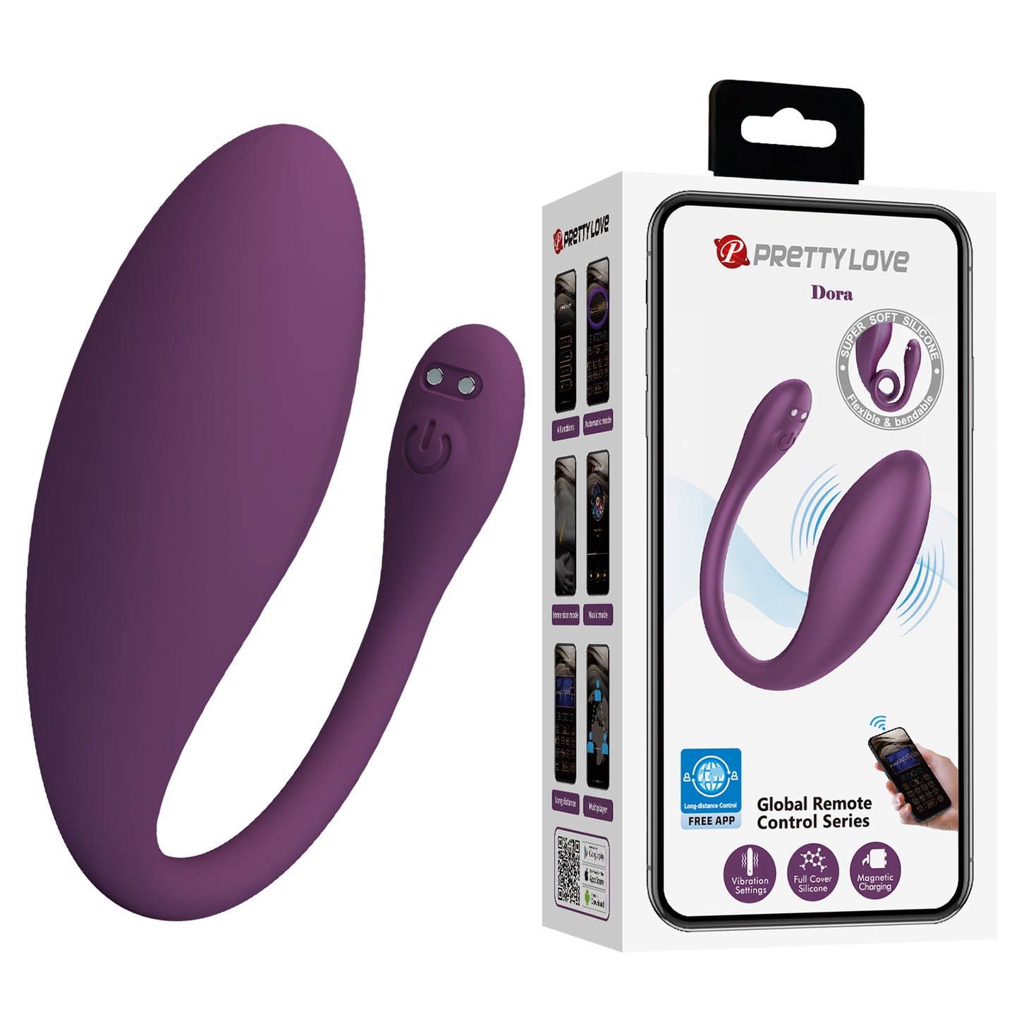 HUEVO VIBRADOR DORA (APP)