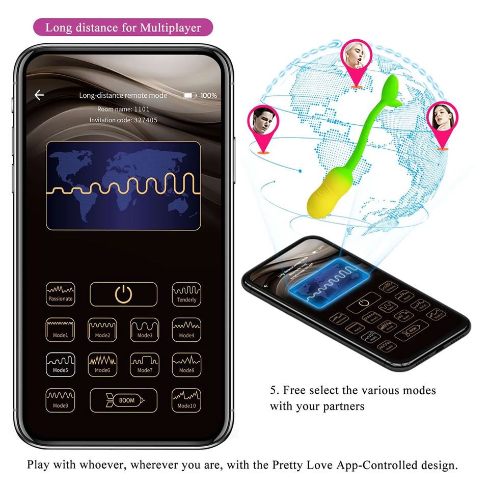 HUEVO VIBRADOR POULSEN con App