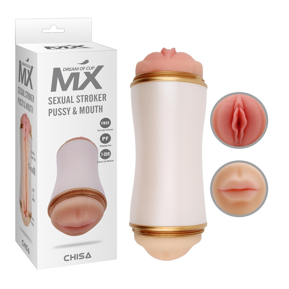 MASTURBADOR DOBLE SEXUAL STROKER