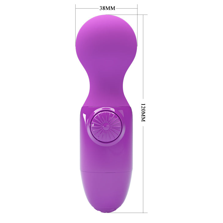MINI VIBRADOR WAND CUTE MORADO