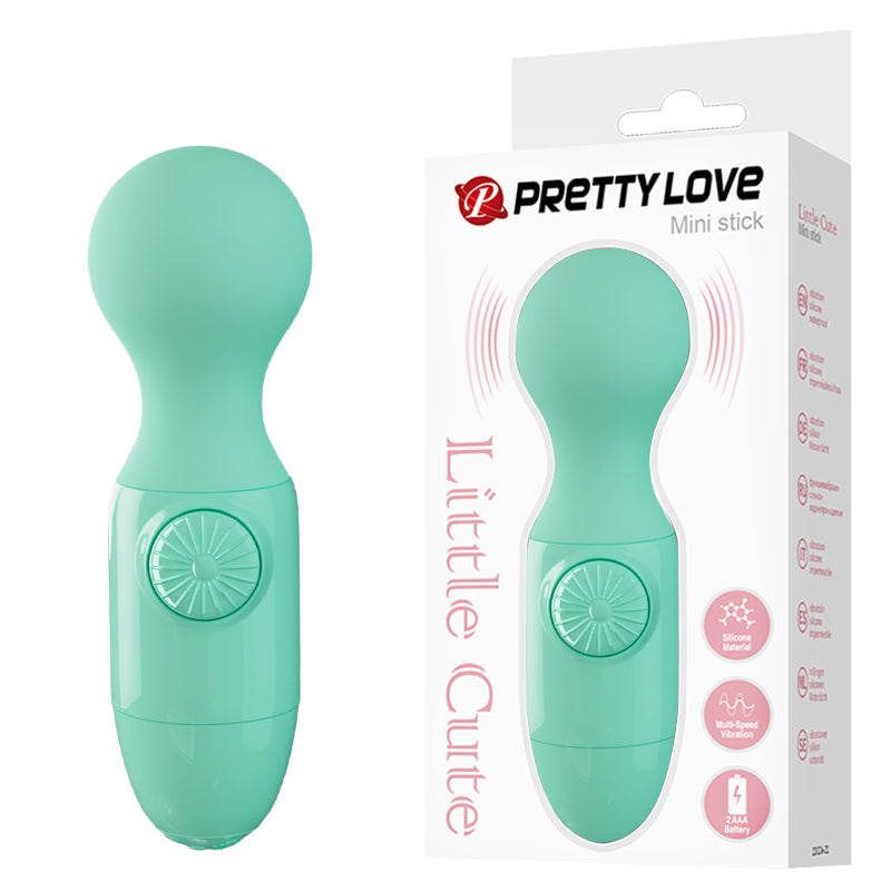 MINI VIBRADOR WAND CUTE VERDE