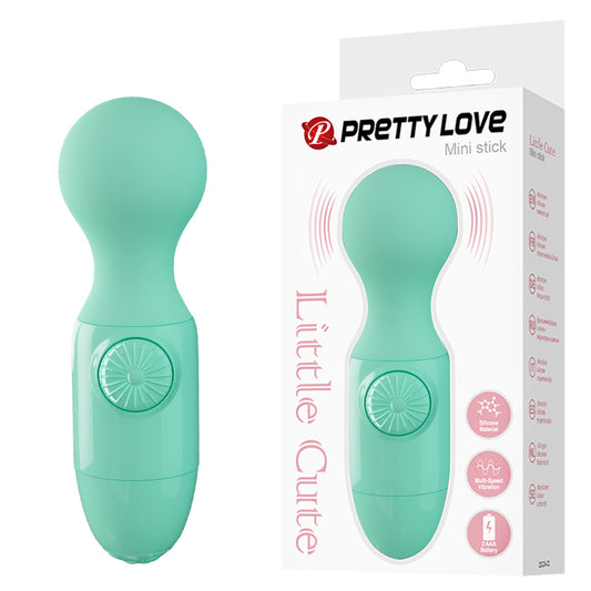 MINI VIBRADOR WAND CUTE VERDE