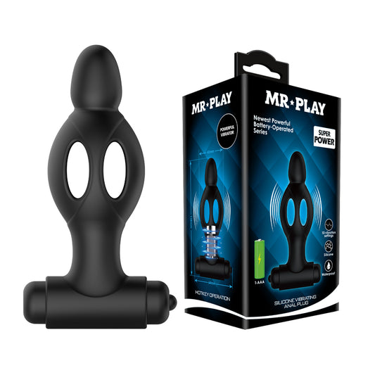 PLUG ANAL VIBRADOR TRIANGULO
