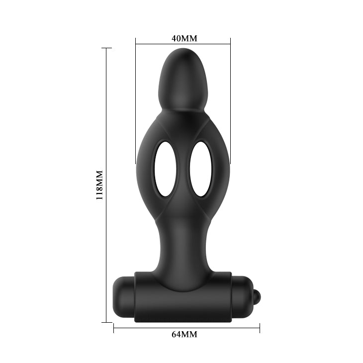 PLUG ANAL VIBRADOR TRIANGULO