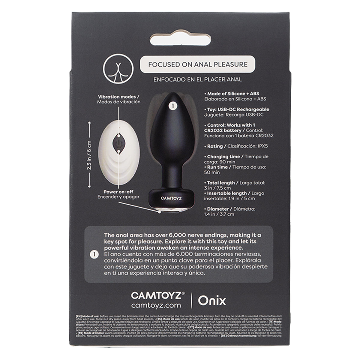 PLUG VIBRADOR CONTROL NEXUS CZ