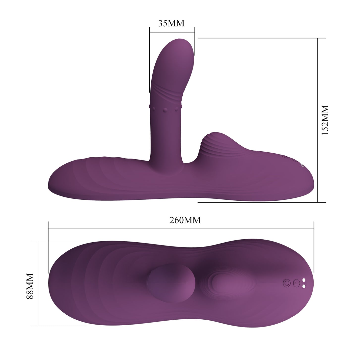 VIBRADOR SILLA - LUKA