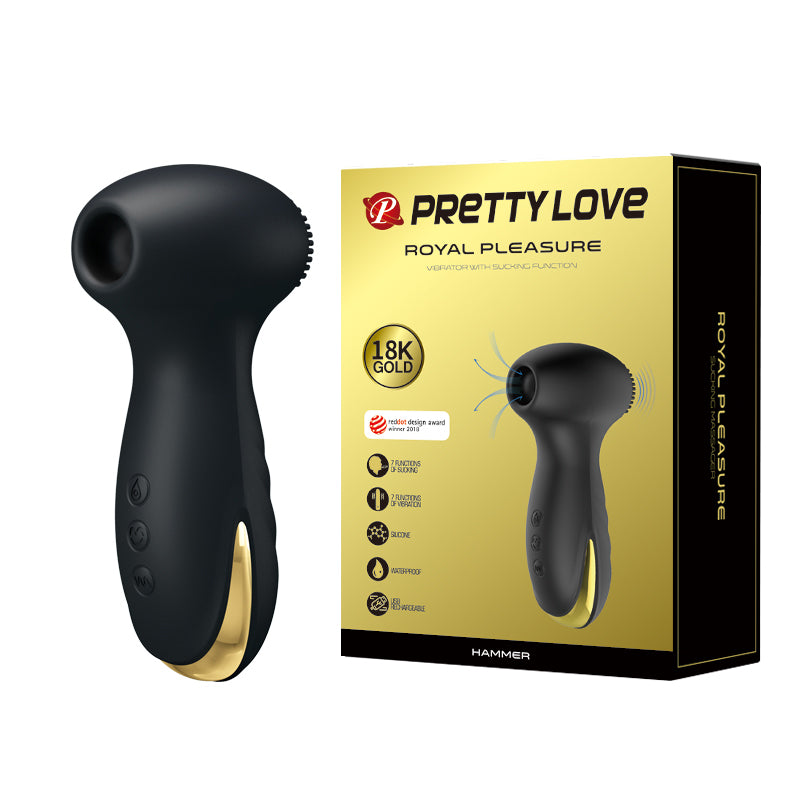 VIBRADOR SUCCIÓN HAMMER PL