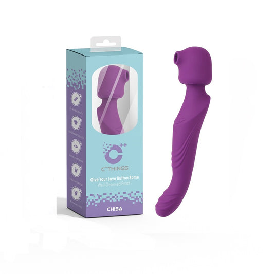 Vibrador y Succionador tipo Wand