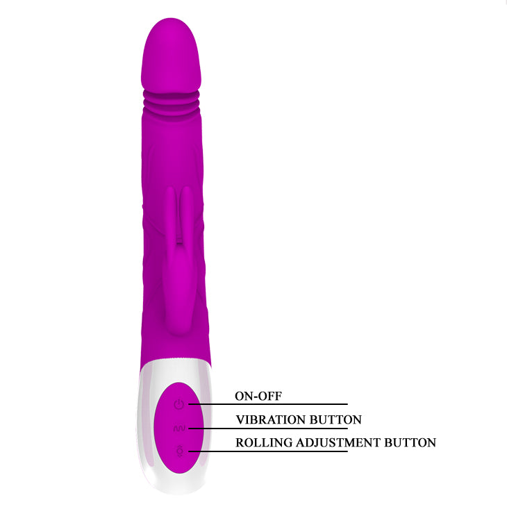 VIBRADOR TELESCÓPICO MULTISENSORIAL ADRIAN