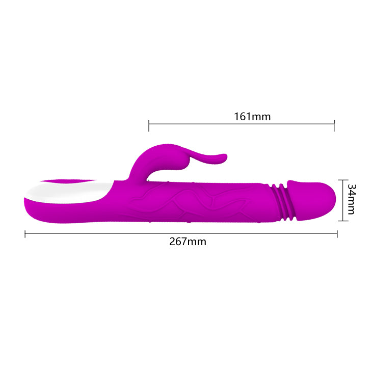 VIBRADOR TELESCÓPICO MULTISENSORIAL ADRIAN