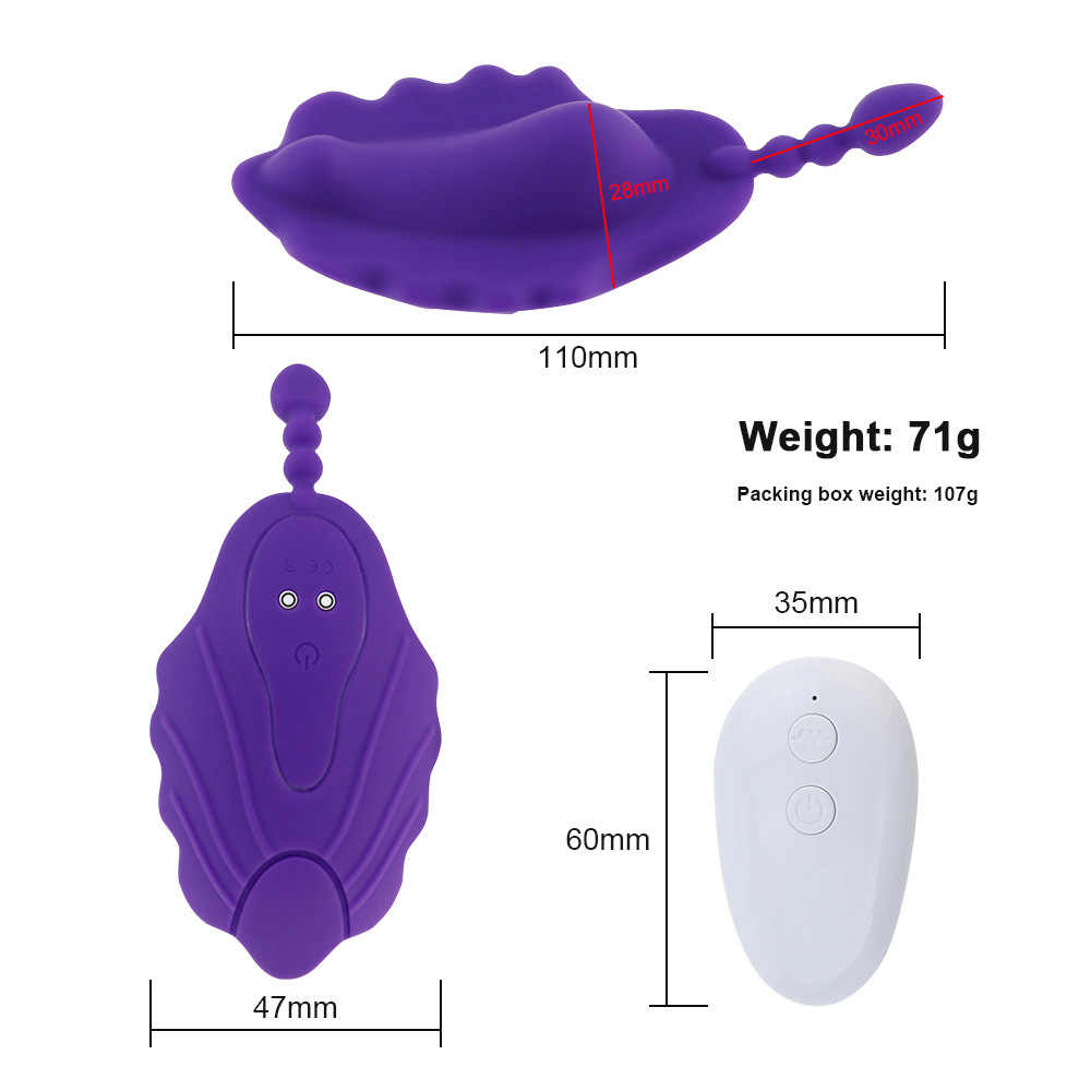 CONCHA VIBRATORIA con control remoto