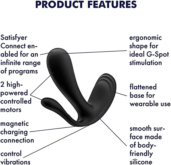 Estimulador Anal/Vaginal Satisfyer Top Secret