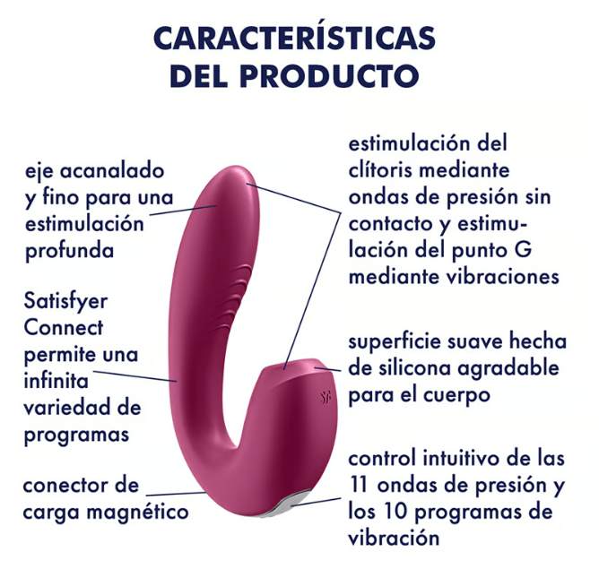 Estimulador y Succionador Satisfyer Sunray