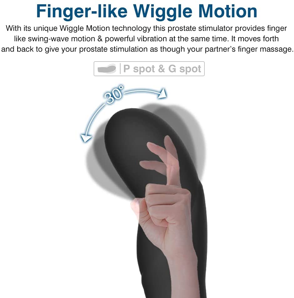 MASAJEADOR DE PROSTATA WIGGLE MOTION DUAL