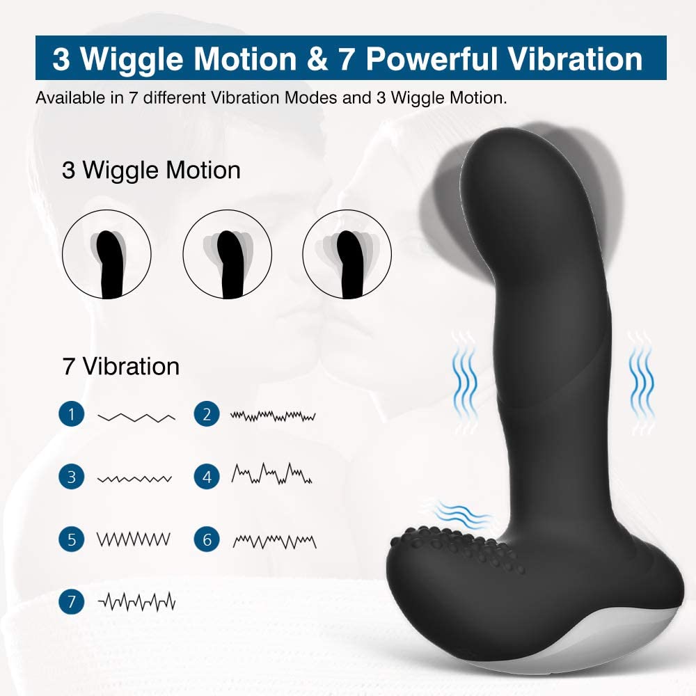 MASAJEADOR DE PROSTATA WIGGLE MOTION DUAL